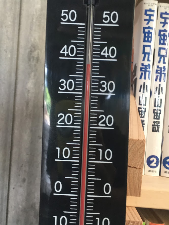 工場の温度計