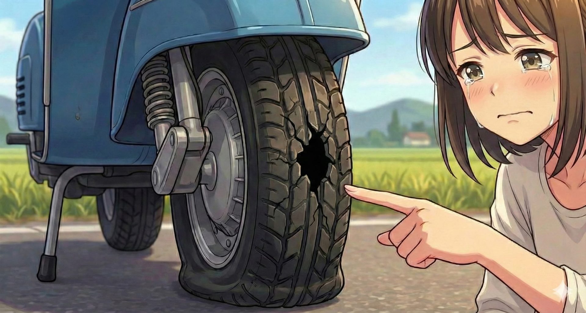 タイヤ交換イメージ