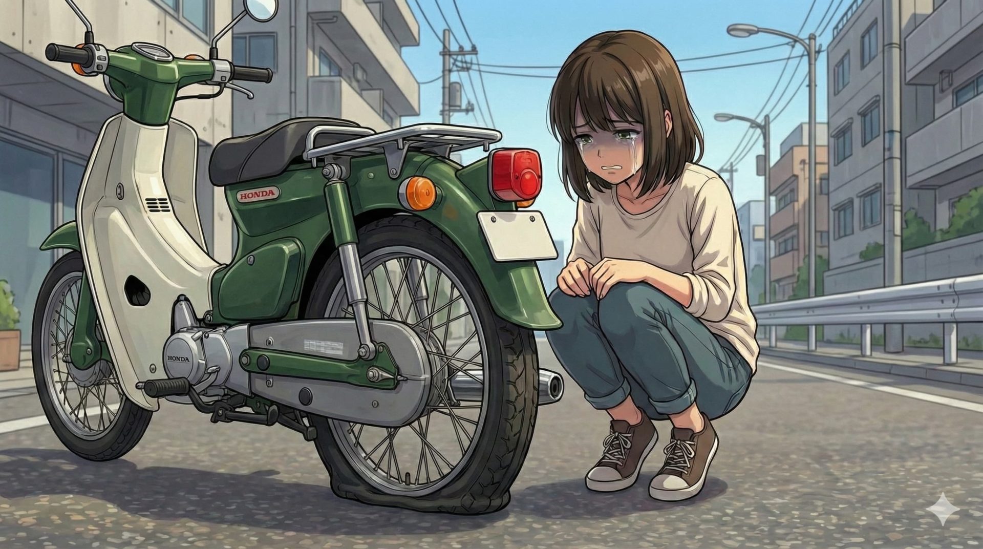 カブの修理イメージ